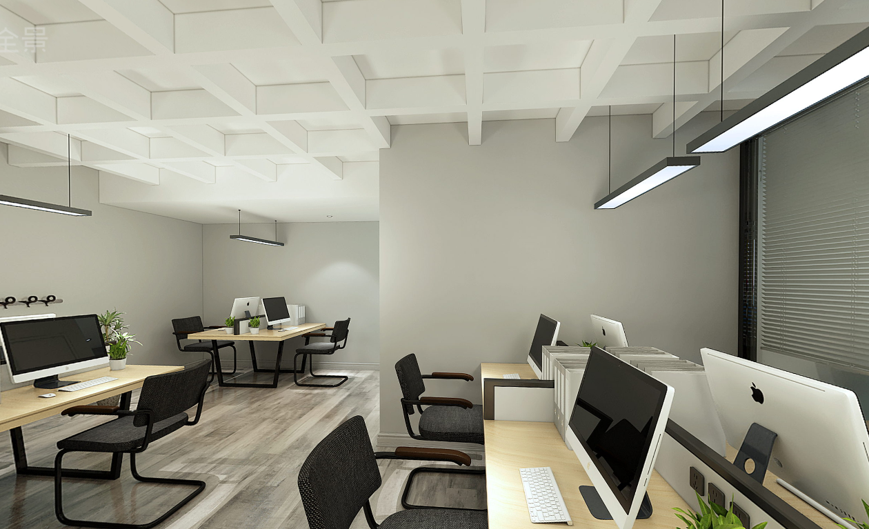 上海办公室装修|康吉大厦办公室设计效果图