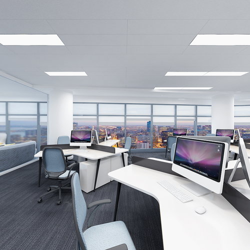 虹口区东长治路588号白玉兰广场办公楼装修设计