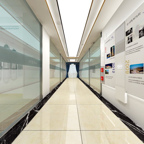 松江3000平米食品公司办公室改造效果